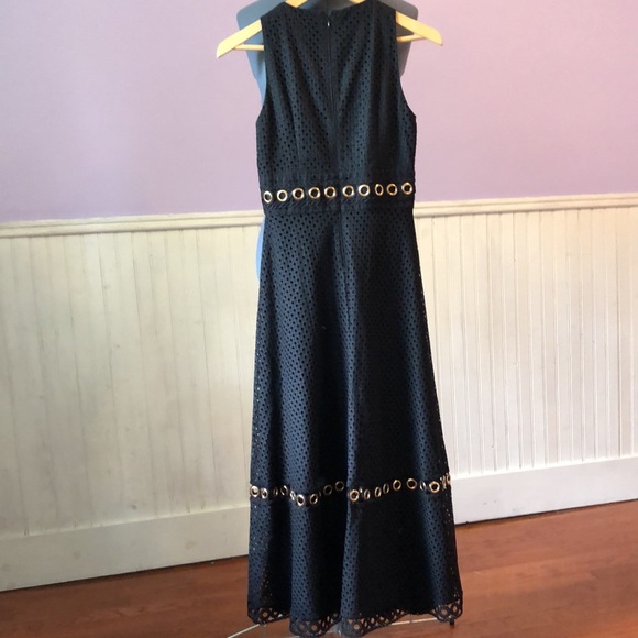 Tahari midi dress| lace with grommet detail| LIKE NEW! - Picture 2 of 4